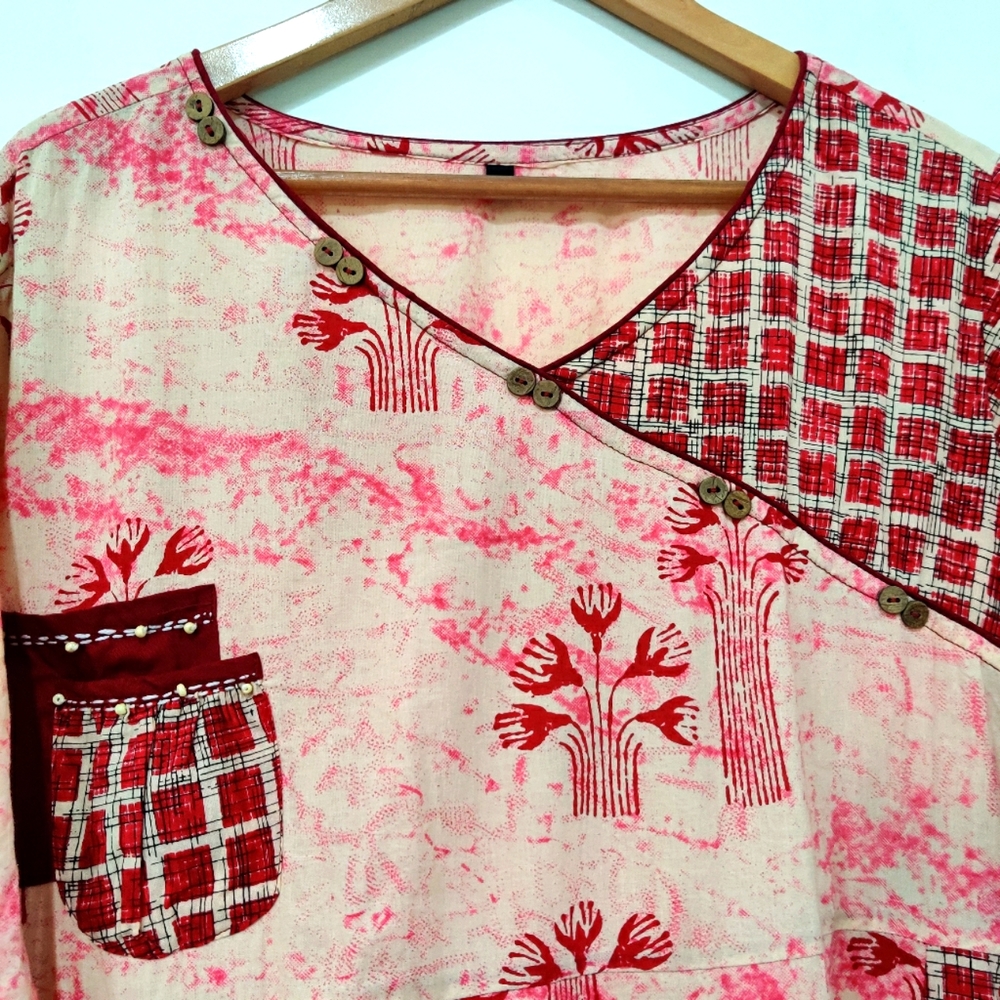 (NWOT) Maroon Kurti - Picture 7 of 10